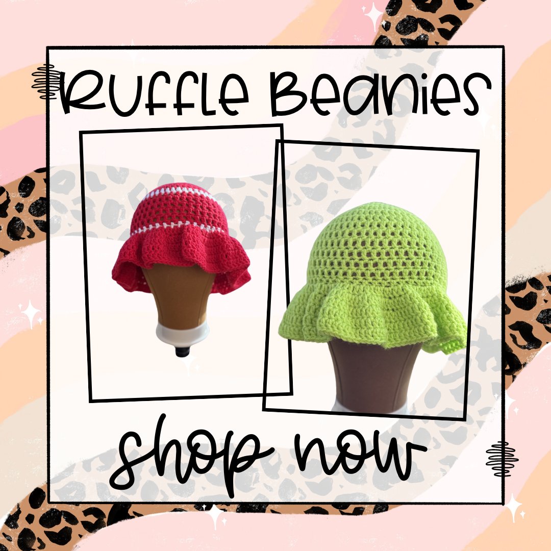 Ruffle Beanies